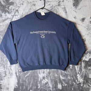 Vintage Y2K NCAA The Pennsylvania State University Long Sleeve Pullover Size XL